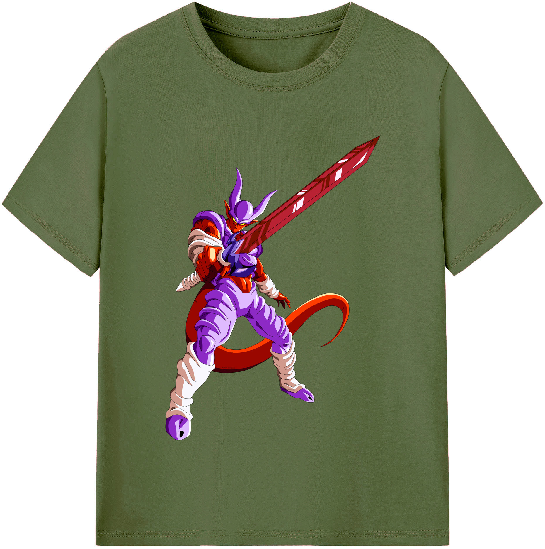（画像用） ドラゴンボール ジャネンバ DRAGON BALL Janemba 綿100％半袖Tシャツ（フロントプリント）